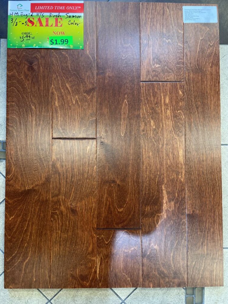 Clearance lot HM-Birch-Samoa, group 13