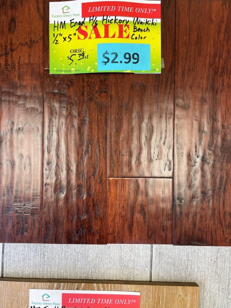 Clearance lot HM-Hickory-Waikiki-Beach, group 9