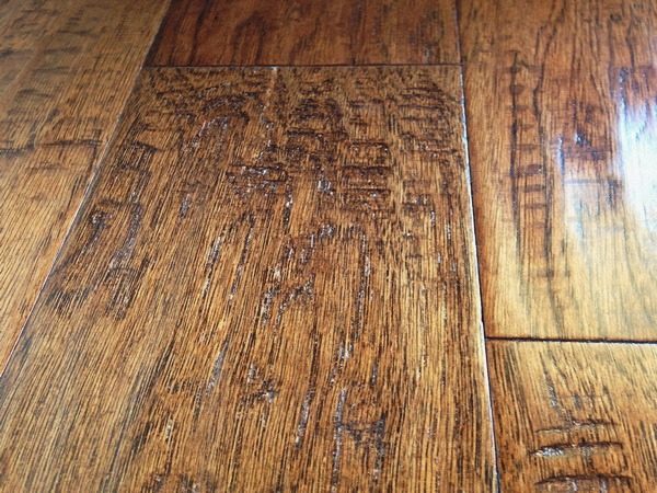American Hickory Hand Scraped Hawaii Collection – color: Pearl Harbor 1/2″ x 5″