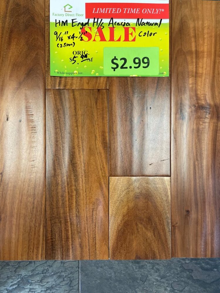 Clearance lot HM-Acacia-Natural, group 5