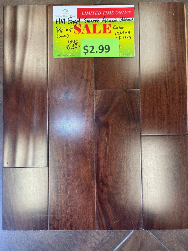 Clearance lot HM-Smooth-Acacia-Walnut-Color, group 5