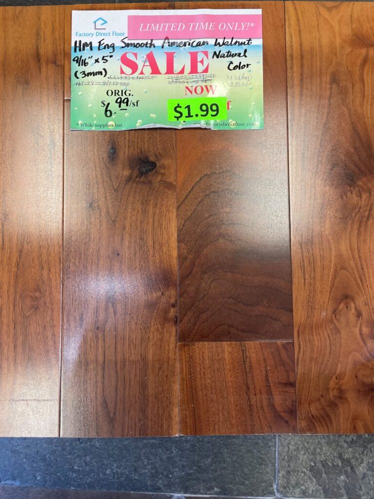 Clearance lot HM-Smooth-American-Walnut-Natural-1, group 5