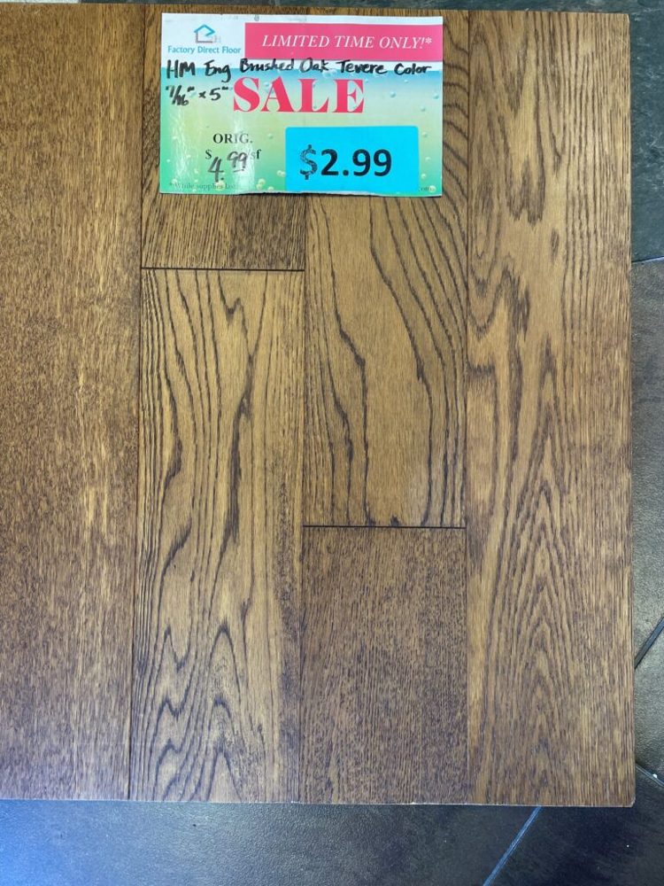 Clearance lot HM-Brushed-Oak-Tevere, group 11