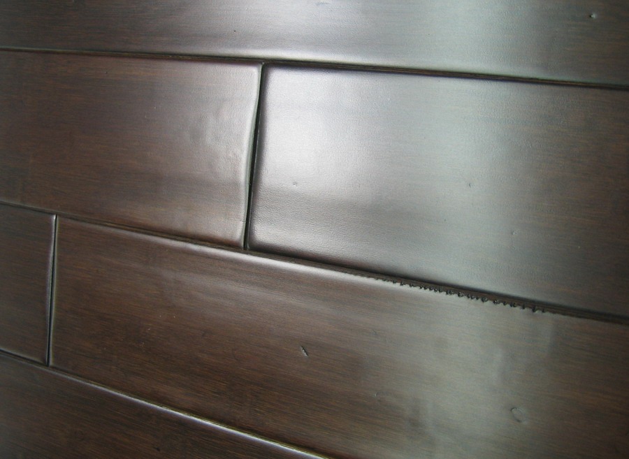 Handscraped Bamboo · Russet
