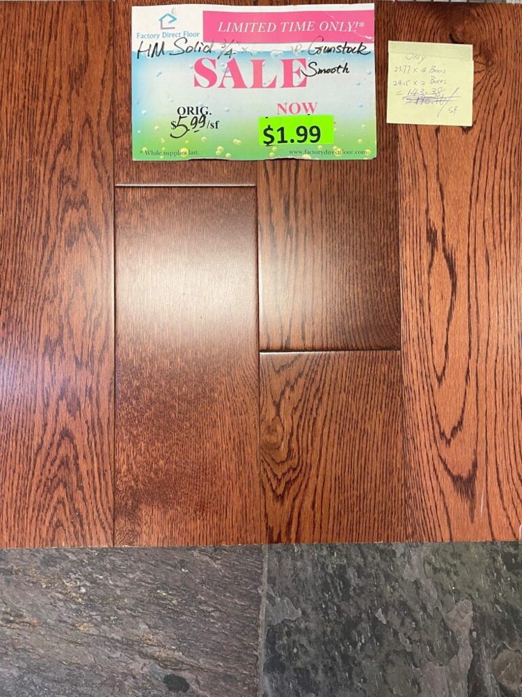 Clearance lot HM-Solid-Gunstock-Smooth, group 4