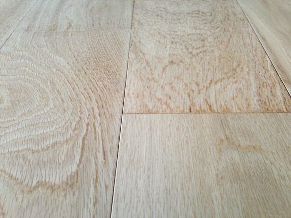 White Oak Smooth Natural clear grade – 9/16″ x 5″