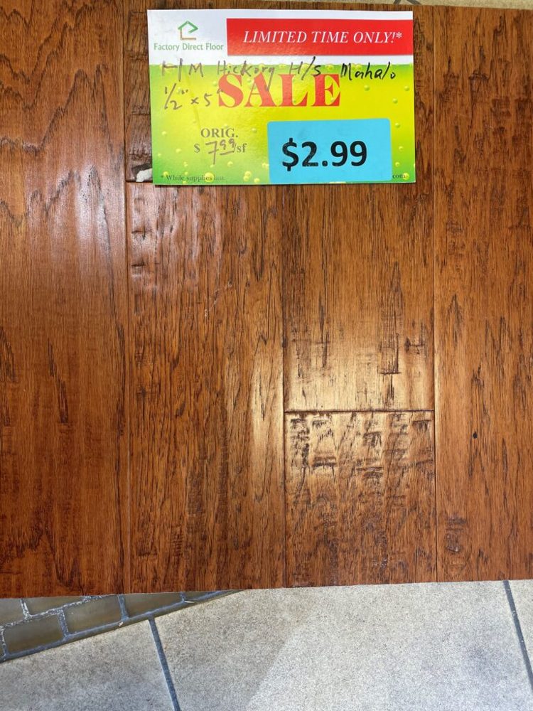 Clearance lot HM-Hickory-Mahalo, group 11