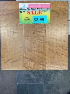 Clearance lot HM-Maple-Montana, group 12