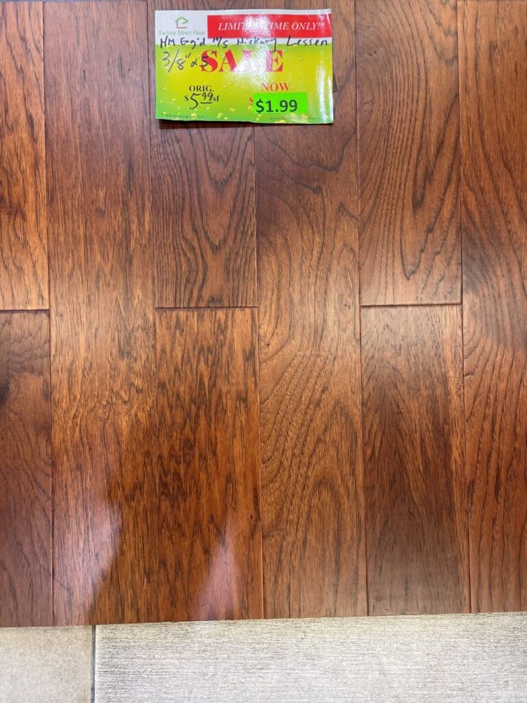Clearance lot HM-Hickory-Lessen, group 13