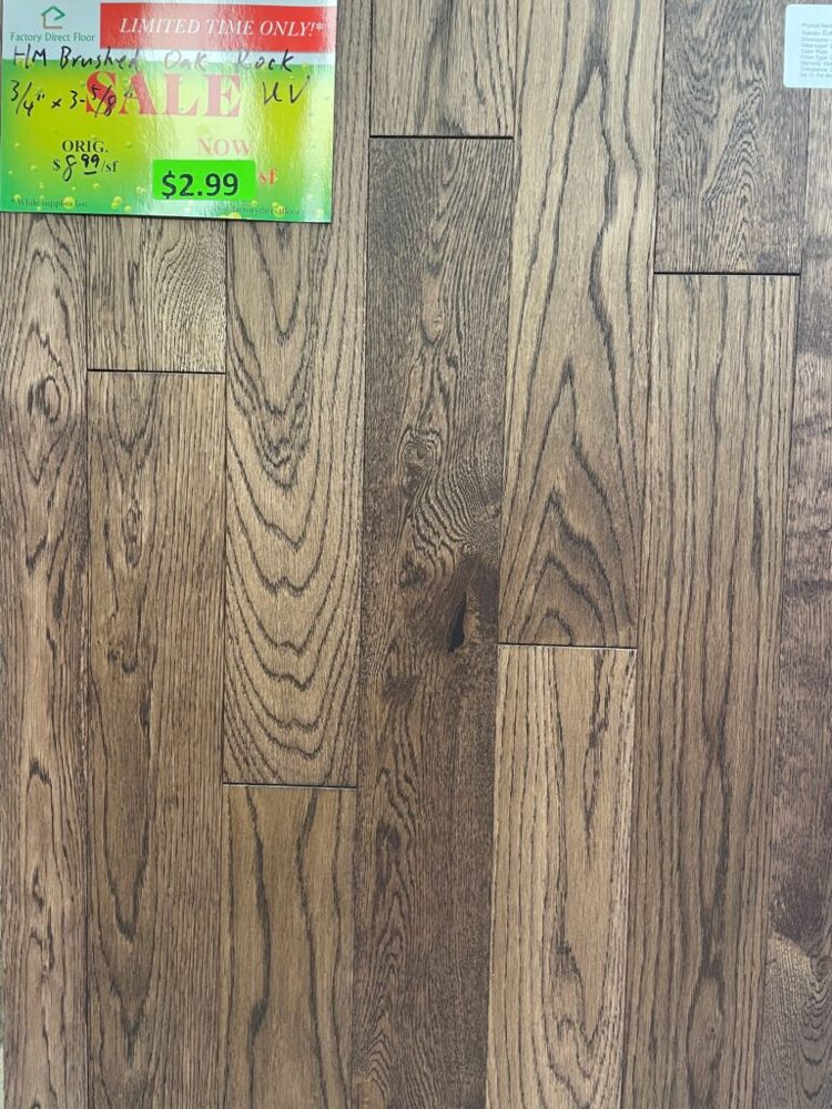 Clearance lot HM-Brushed-Oak-Rock, group 20