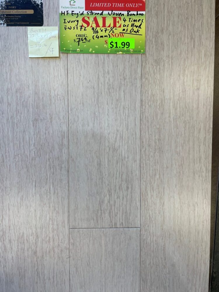 Clearance lot EWST71, group 1