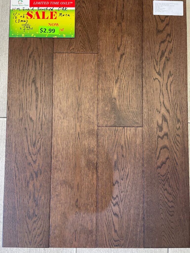 Clearance lot HM-Brushed-Oak-Moca, group 15