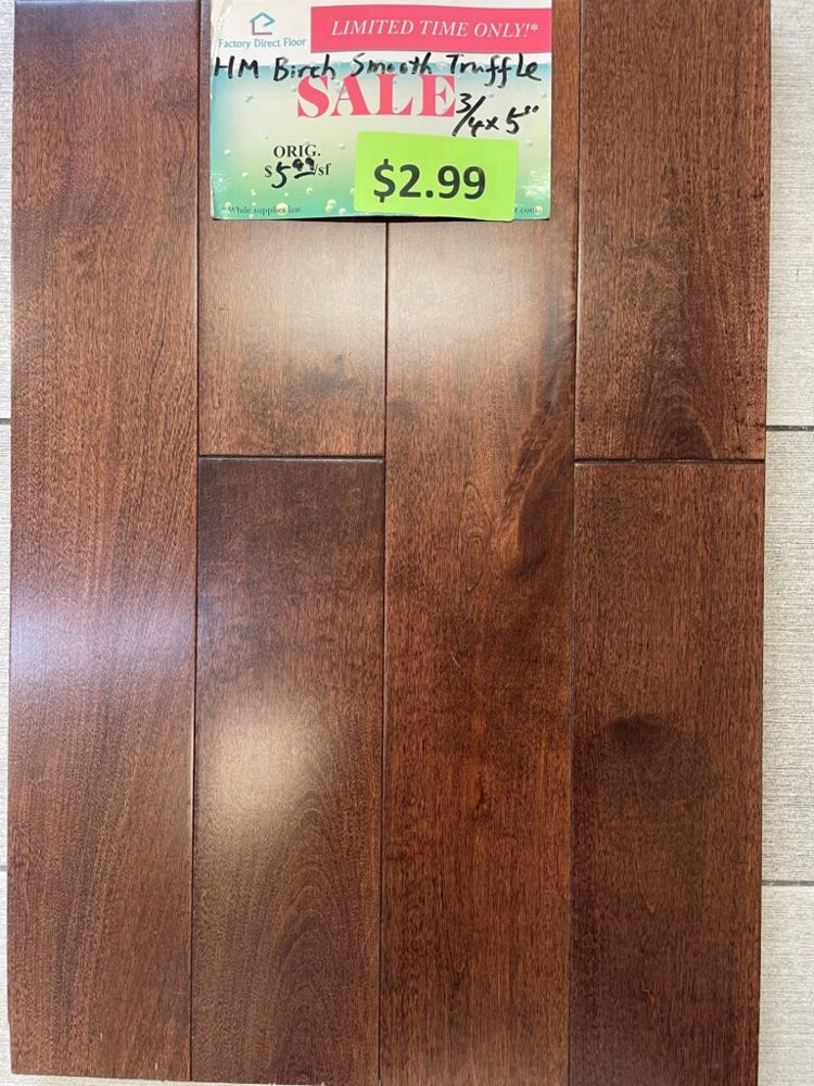 Clearance lot HM-Birch-Smooth-Truffle, group 4