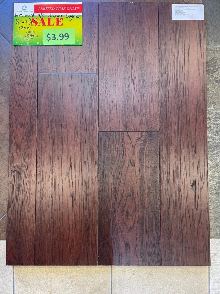 Clearance lot HM-Hickory-Cognac, group 19