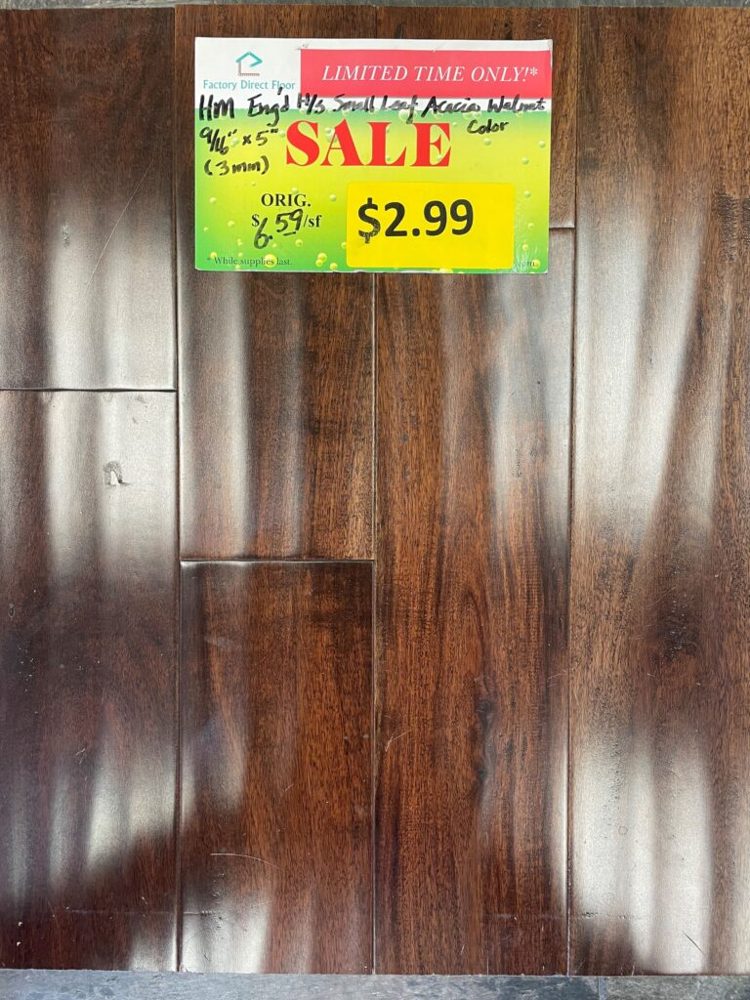 Clearance lot HM-Small-Leaf-Acacia-Walnut, group 7