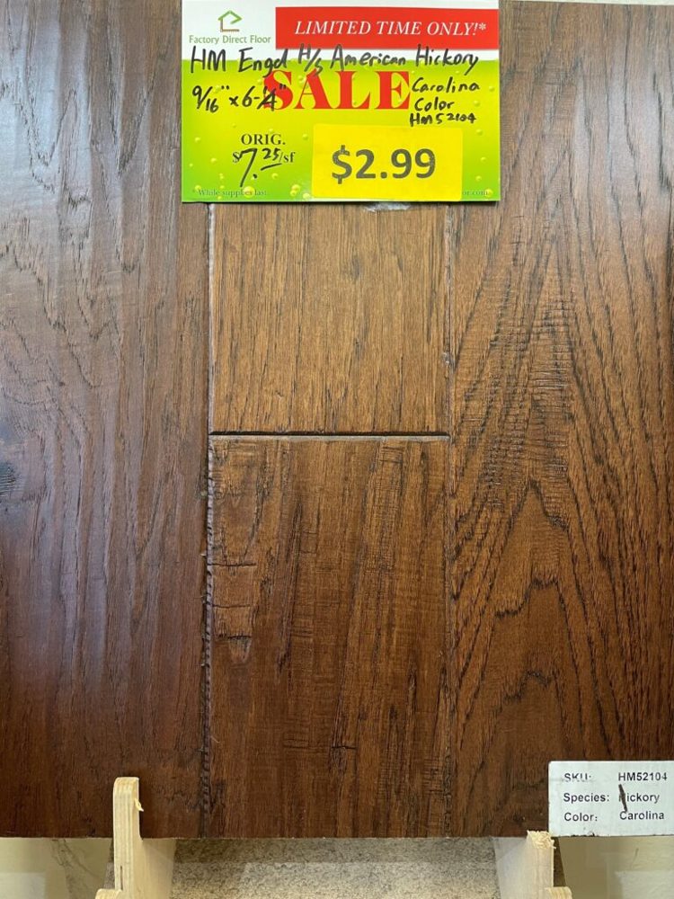 Clearance lot HM-American-Hickory-Carolina, group 9